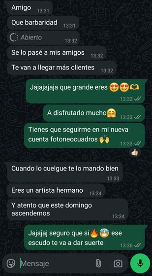 Reseña de cliente de Fotoneocuadro