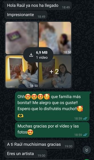 Reseña de cliente de Fotoneocuadro