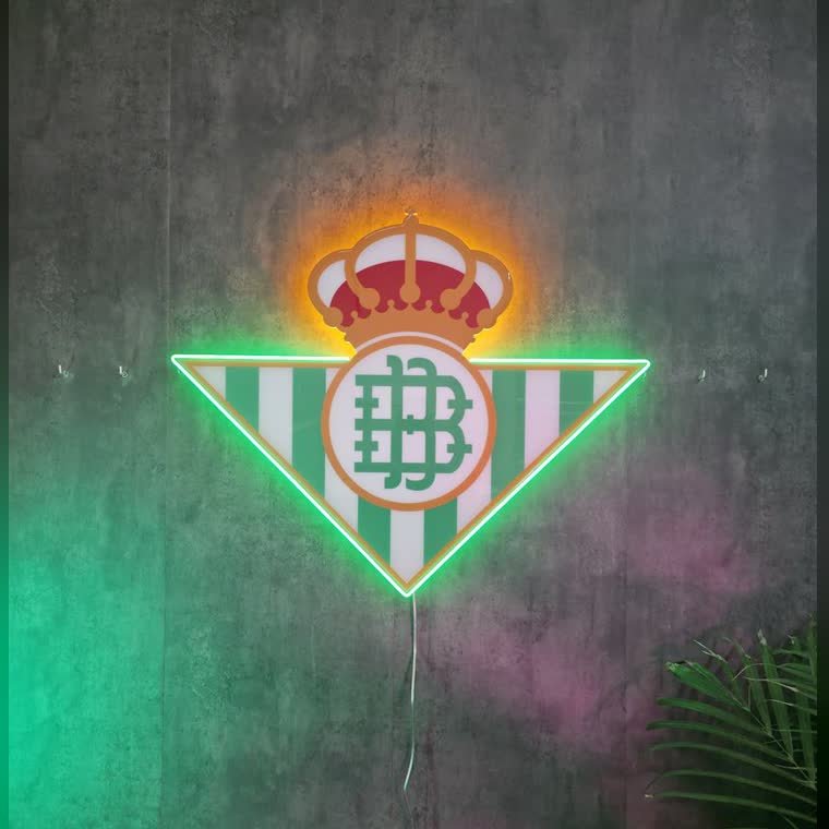 Cuadro silueta de un escudo de fútbol